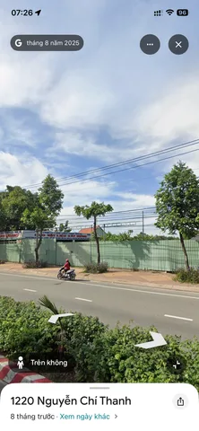 Bán 7500m mặt tiền Nguyễn chí thanh - Phú an - HCM