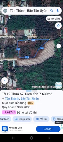 Nhà Đất Tân Thành Bắc Tân Uyên Bình Dương