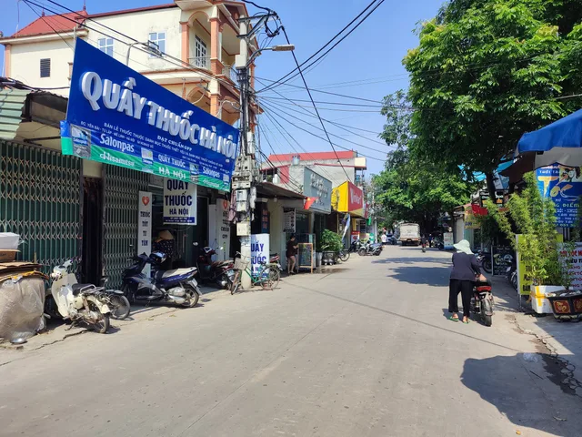 Bán đất tặng nhà mặt chợ xã Tiến Thắng Mê Linh Hà Nội