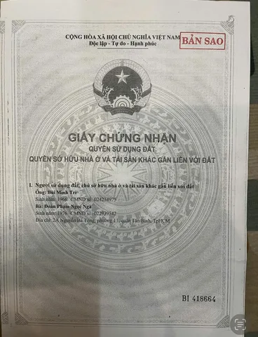 Chính chủ cần bán căn nhà cấp 4 + đất, diện tích 203.7m2, full thổ cư, ngang 6.1m tại Tân Thới Nhì, Hóc Môn