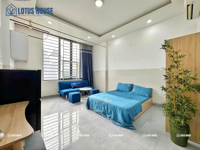 CHO THUÊ CĂN HỘ STUDIO CỬA SỔ TRỜI RỘNG FULL NỘI THẤT VIEW SÂN THƯỢNG KHU VỰC TRUNG TÂM