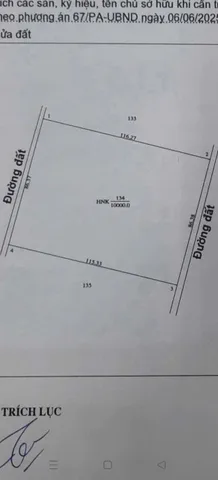 Bán đất 10000m² ngang 86m giá 1.25 tỷ tại Xã Tân Hội