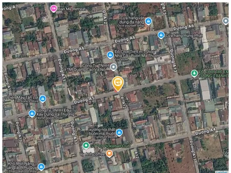 Bán đất 64.4m² có sẵn 55m² thổ cư ngang 5m giá 2.98 tỷ tại Phường Buôn Ma Thuột - A5