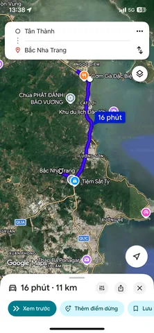 BÁN ĐẤT FULL THỔ 105m2 TẠI NAM NINH HOÀ, CÁCH NHA TRANG 11KM , ĐƯỜNG THÔNG QUỐC LỘ 1A, SÁT TÂN THÀNH