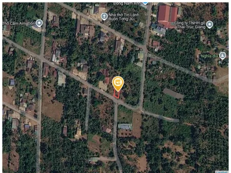Bán đất 351.2m² có sẵn 60m² thổ cư ngang 10m giá 1.5 tỷ tại Phường Ea Kao