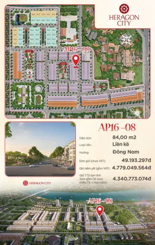 HERAGON CITY –  ĐẤT TRUNG TÂM TP. SANG TÊN SỔ NGAY. CĐT: 0966 343 969