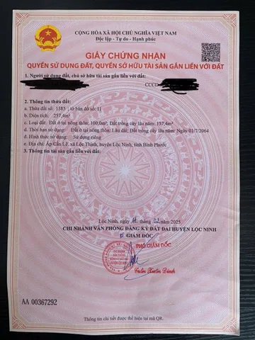 Bán đất vị trí tiềm năng – phù hợp đầu tư lâu dài.