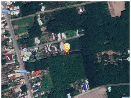 Bán đất 536m² có sẵn 100m² thổ cư ngang 10m tại Xã An Long