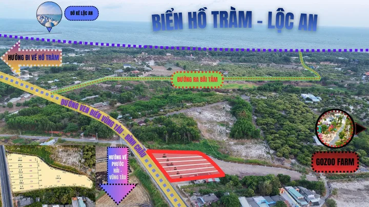 SỞ HỮU ĐẤT VEN BIỂN 1 BƯỚC CHẠM SÓNG, 2 BƯỚC SINH LỜI GIÁ CHỈ 1TY600 SỞ HỮU NGAY