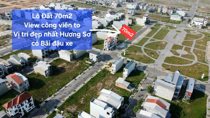 🌟🍀Bán đất mặt tiền KqH Hương Sơ - Đối Diện Công Viên Lớn Bãi Sậy