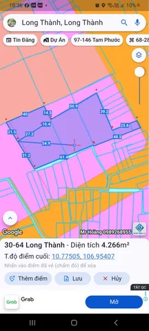 Bán đất 4400m² có sẵn 4372m² thổ cư ngang 8m giá 140 tỷ tại Xã Long Thành