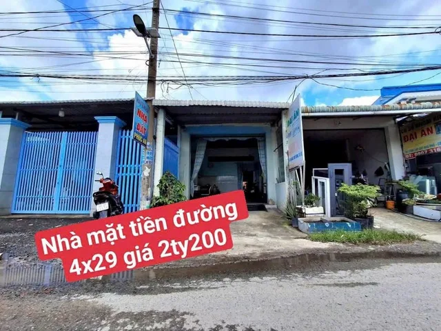 Bán nhà 110m² full thổ cư ngang 5m giá 2.1 tỷ tại Xã Mỹ Hạnh