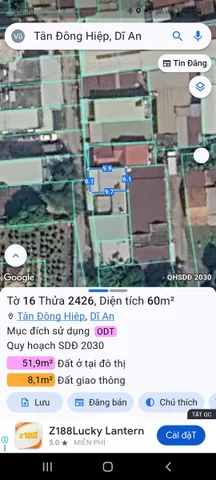 Nhà Đất Phường Tân Đông Hiệp tp Dĩ An Bình Dương