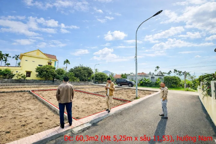 1AL60.3 BÁN LÔ ĐẤT 60M2 - TRỰC TRANG - BÁT TRANG - VEN KCN TRÀNG DUỆ 3
