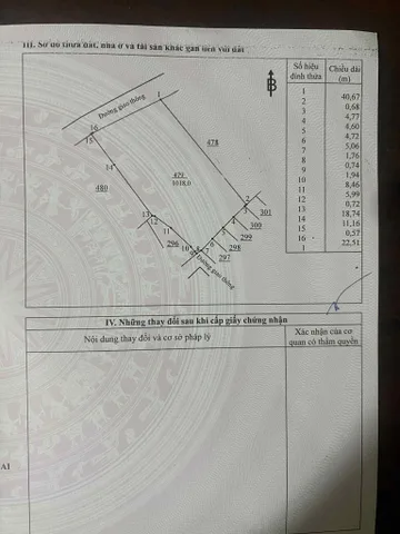 Bán đất 1018m² ngang 22m giá 3.2 tỷ tại Xã Long Phước
