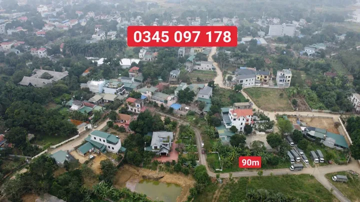 Bán 90m đất sát vách làng Đại Học Quốc Gia, sát đại Lộ Thăng Long và điểm dừng của ga metro5, tiềm năng tăng giá tốt