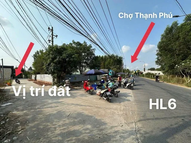 ✨Em cần bán gấp 5 lô liền kề ngay chợ Thạnh Phú‼️
