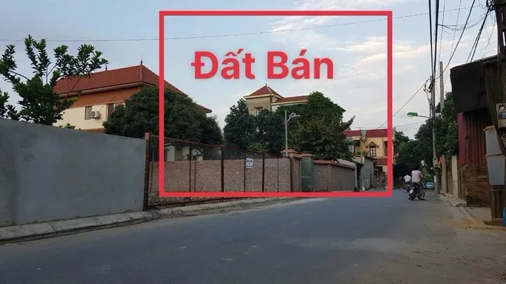 Bán đất 416.1m² có sẵn 300m² thổ 
Trục Chính Tiên Dược