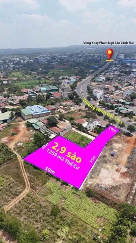 2 SÀO 9 MẶT TIỀN VÀNH ĐAI CÓ 1.259 THỔ CƯ NỞ HẬU CHŨ L