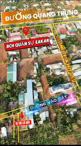 Bán đất 259m² có sẵn 100m² thổ cư ngang 11.0m giá 1.1 tỷ tại Xã Ea Kar