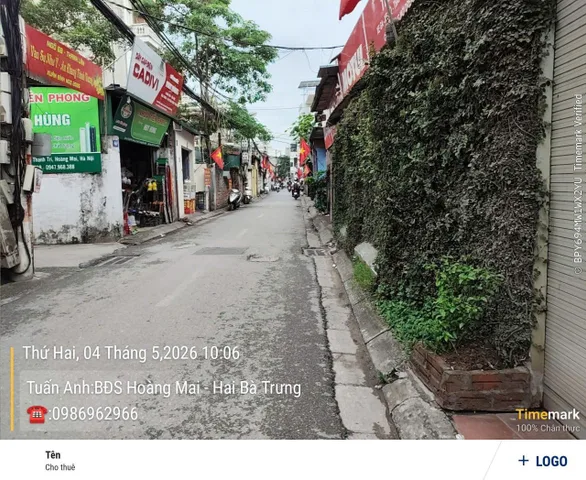Bán đất phố Thanh Lân 52m2 mặt tiền 5.2m ô tô đỗ cửa giá 9,4 tỷ