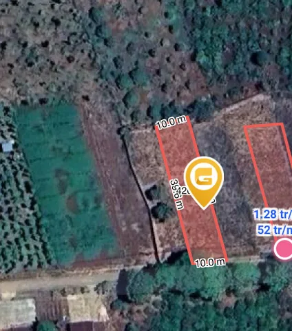 Bán đất 423m² có sẵn 60m² thổ cư ngang 10.0m giá 800 triệu tại Xã Ea M’nang