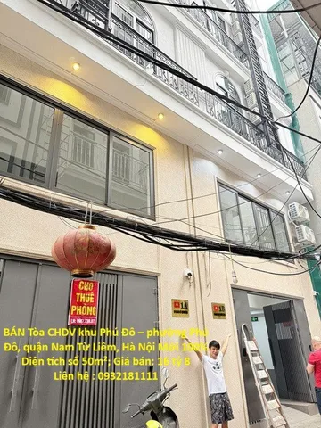 BÁN Tòa CHDV khu Phú Đô – phường Phú Đô, quận Nam Từ Liêm, Hà Nội Mới 100%