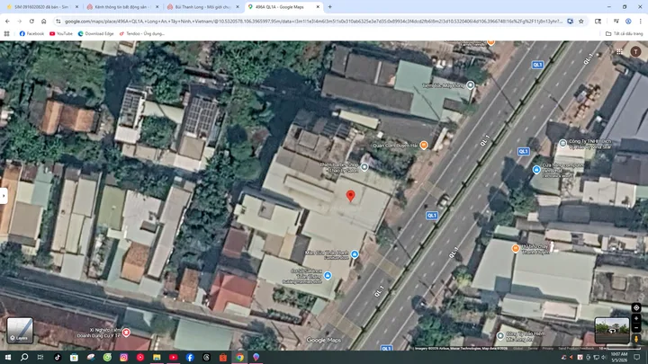 Bán nhà 485m² full thổ cư ngang 13m giá 15 tỷ tại Đường Quốc Lộ 1A Phường Long An