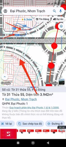 Bán đất ngay mặt tiền vòng xoay ngã tư Cầu Cát Lái và Phú Mỹ 2  giá rẻ