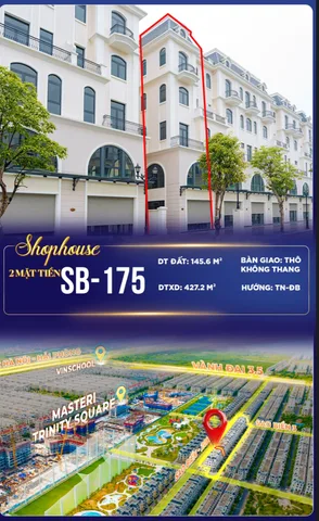 CHUYỂN NHƯỢNG CĂN 2 MẶT TIỀN SIÊU ĐẸP SAO BIỂN SB-175 – GIÁ 24.9 TỶ