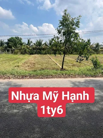 Bán đất 170m² full thổ cư ngang 5m giá 1.6 tỷ tại Xã Mỹ Hạnh