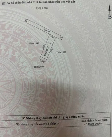 Đât sổ riêng hẻm xe hơi thông