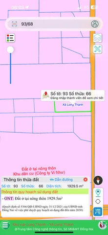 Bán Đất Sào Phường Lộc An