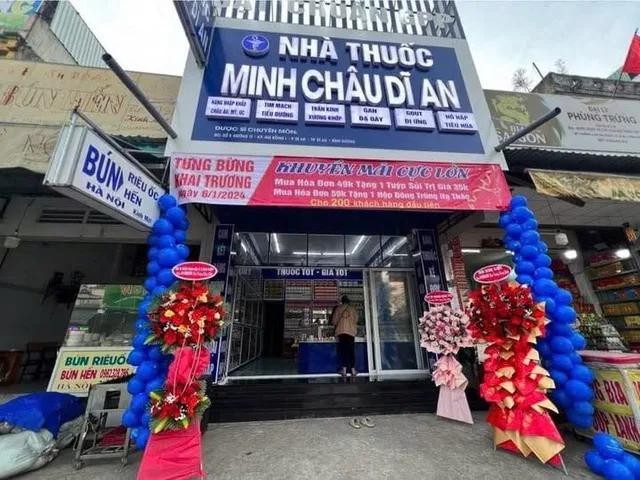 SANG NHƯỢNG NHÀ THUỐC ĐANG KINH DOANH TỐT – Địa chỉ: Số 5 Đường 14, KP. Nhị Đồng 1, P. Dĩ An