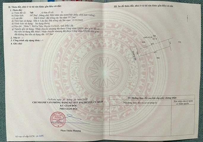 Cần bán lô đất gần sân bay Buôn Ma Thuột