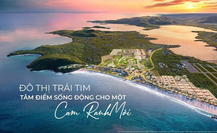 BÁN BIỆT THỰ BIỂN CARAWORLD - LIỀN KỀ SÂN BAY DT: 453,8m SẴN SỔ GIÁ CHỈ 25 TỶ LH 0917678685