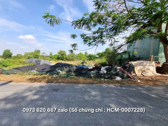 (B557) Đất 1/ Lê Minh Nhựt, xã Tân An Hội, dt 3.985m2, thổ cư 300m2, giá 10 tỷ 500
