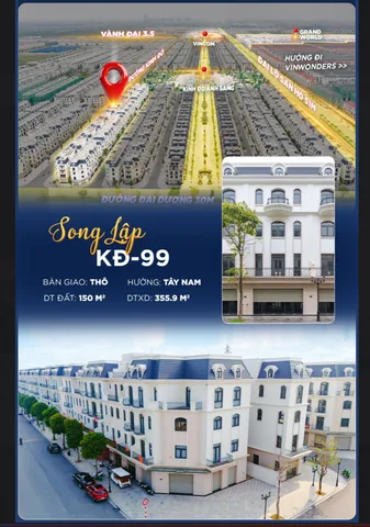 SONG LẬP KINH ĐÔ – MẶT TIỀN 10M CỰC ĐẸP
