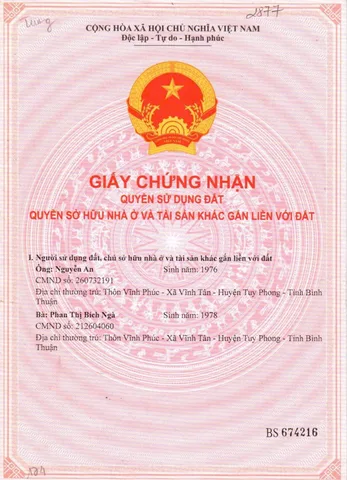 Đất mặt tiền nhựa