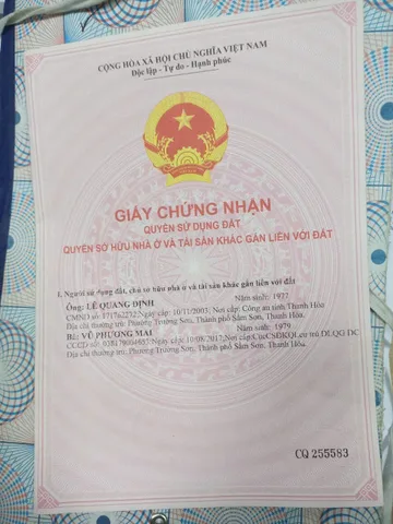 🏡 CHÍNH CHỦ BÁN NHÀ & ĐẤT SẦM SƠN - GIÁ ĐẦU TƯ 🏡