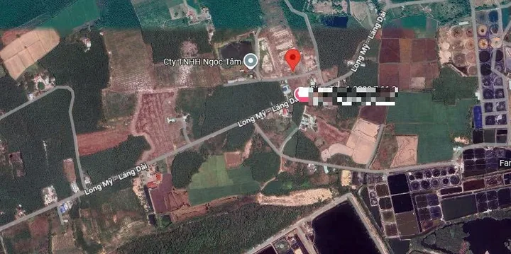Bán đất mặt tiền đường Long Mỹ Xã Lộc An, Đất Đỏ Bà Rịa Vũng Tàu
