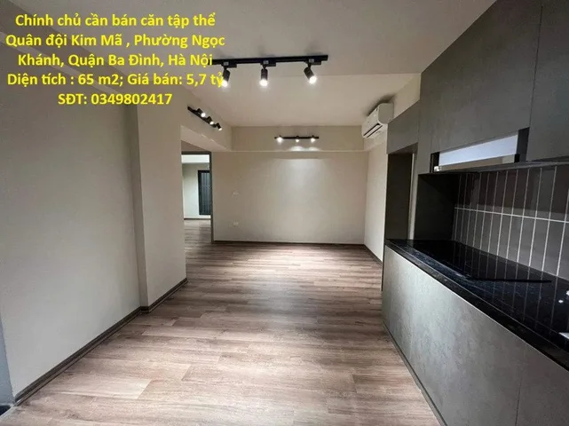 Chính chủ cần bán căn tập thể Quân đội Kim Mã, Phường Ngọc Khánh, Quận Ba Đình, Hà Nội