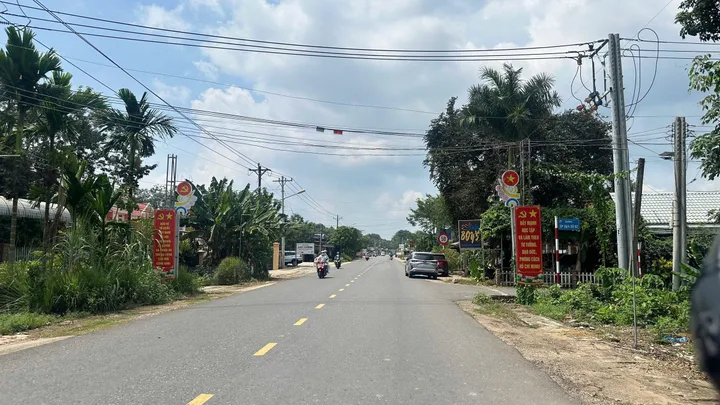 Bán GẤP Lô Đất 250m2 Mặt Tiền Đường Nhựa. Đối Diện Chợ An Linh , Cách Cao Tốc 15phút Di Chuyển
