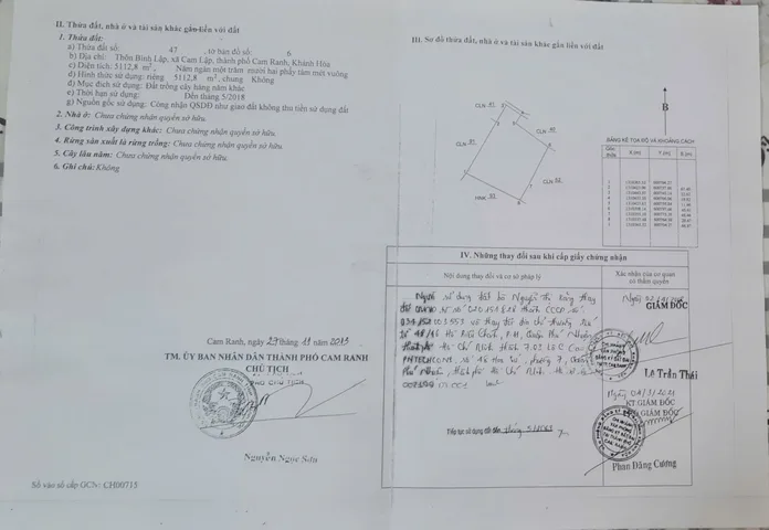 Chính chủ cần bán khu nghỉ dưỡng Villa Đảo Hoa Vàng tại bán đảo Bình Lập, thôn Bình Lập, xã Cam Lập, Cam Ranh, Khánh Hòa. Diện tích 5.112.8m2