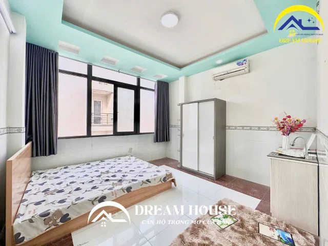 CHO THUÊ PHÒNG STUDIO FULL NỘI THẤT VIEW KÍNH CỬA SỔ TRỜI (HÌNH THẬT GIÁ THẬT)