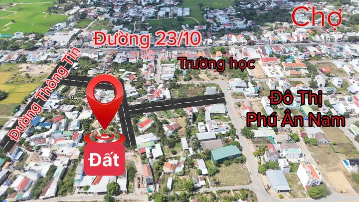 MỞ BÁN 5 LÔ ĐẤT DIÊN AN – GẦN 23/10 – FULL THỔ
