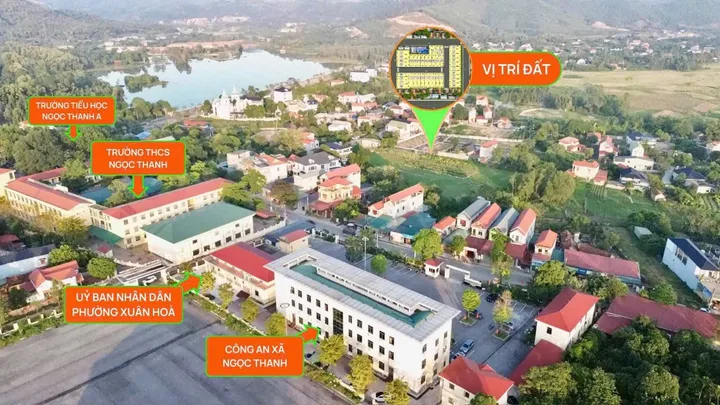 Siêu phẩm đầu tư đất nền phường Xuân Hòa Phúc Yên, cạnh hồ Đại Lải, UBND, THCS, TTCS, Trạm Y Tế ở sướng, nhỉnh 1 tỷ