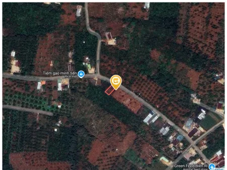 Bán đất 210m² có sẵn 180m² thổ cư ngang 10m giá 2.5 tỷ tại Xã Dliê Ya