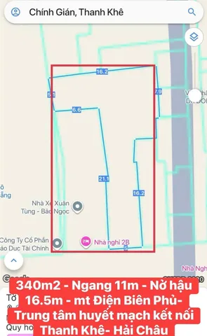 2 LÔ LIỀN KỀ ĐẸP MẶT TIỀN ĐẠI LỘ ĐIỆN BIÊN PHỦ - TẶNG 2 TÒA NHÀ TRỌ - CÓ BÁN LẺ TỪNG LÔ