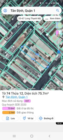 Nhà Đất 44X Đinh Công Tráng phường Tân Định Quận 1